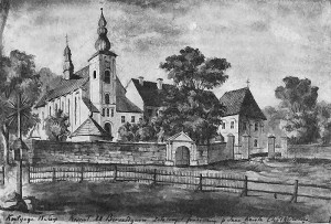 The Bernadine Monastery in the 19th. century